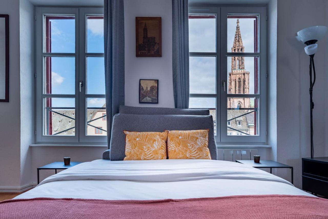 Le Batelier - Hyper-Centre, Vue Unique Cathedrale Apartment สตราสบูร์ก ภายนอก รูปภาพ