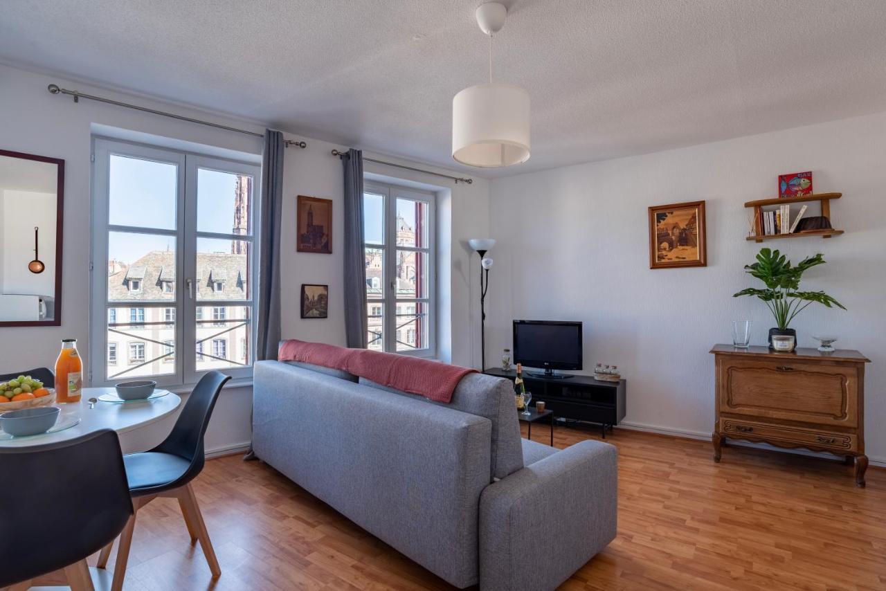 Le Batelier - Hyper-Centre, Vue Unique Cathedrale Apartment สตราสบูร์ก ภายนอก รูปภาพ