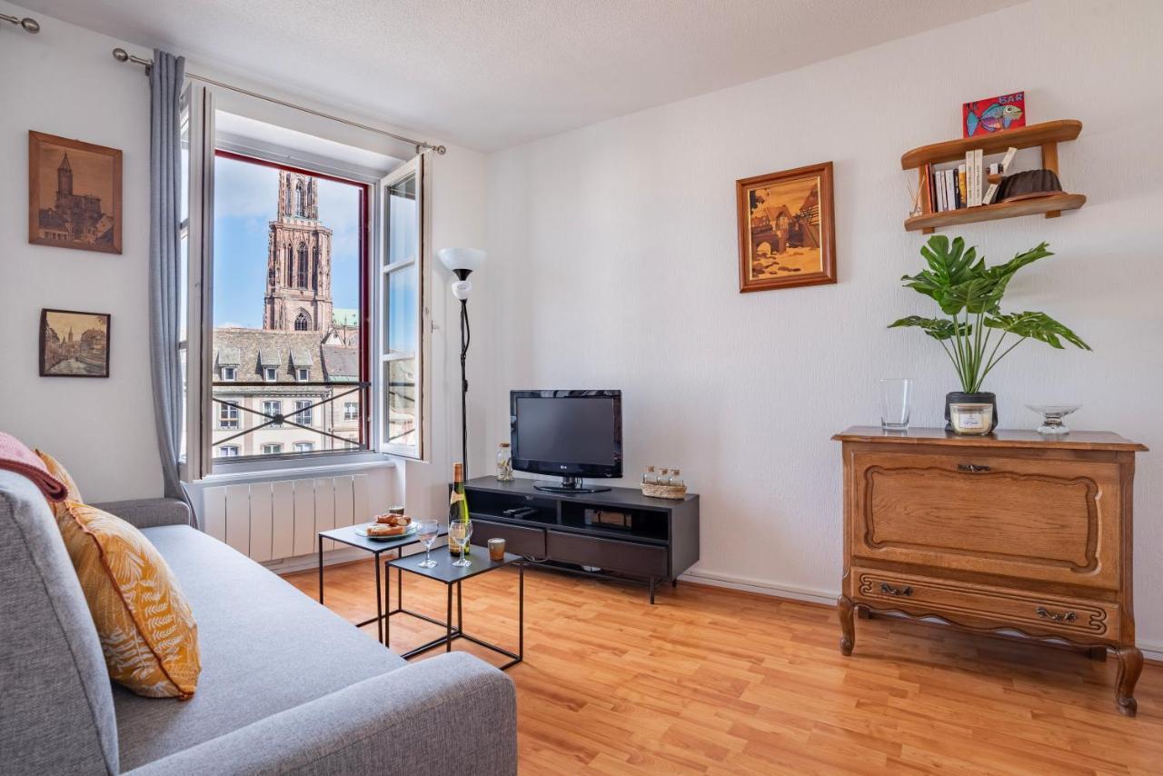 Le Batelier - Hyper-Centre, Vue Unique Cathedrale Apartment สตราสบูร์ก ภายนอก รูปภาพ
